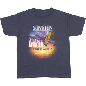 SUN 'n FUN Shirts XSmall / Navy The Magic of Aviation SUN 'n FUN 2023 Youth T-Shirt