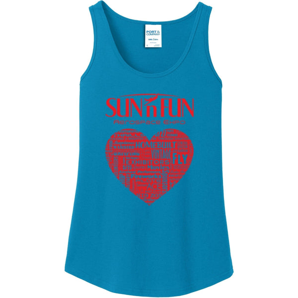 Aviation Love SUN 'n FUN Women's Tank Top