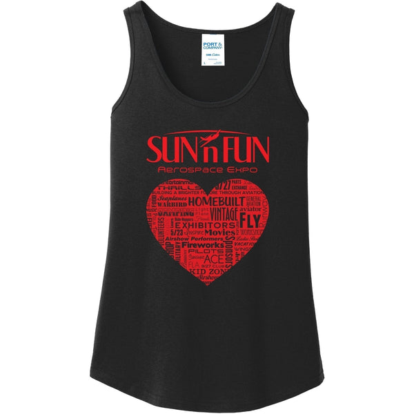 Aviation Love SUN 'n FUN Women's Tank Top