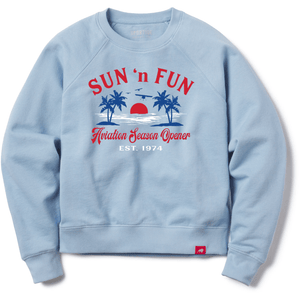SUN 'n FUN Outerwear Aviation Season Opener Womens SUN 'n FUN Crewneck