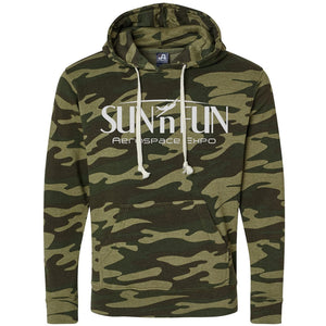 SUN 'n FUN Outerwear S / Camo Triblend SUN 'n FUN Fleece Hooded Sweatshirt