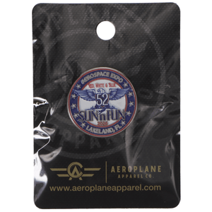 SUN 'n FUN Pins Patches Lanyards Keychains Official SUN 'n FUN 2026 Commemorative Lapel Pin