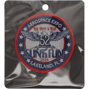 SUN 'n FUN Pins Patches Lanyards Keychains Official SUN 'n FUN 2026 Embroidered Collector Patch