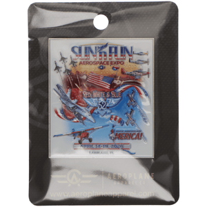 SUN 'n FUN Pins Patches Lanyards Keychains Official SUN 'n FUN 2026 Souvenir Refrigerator Magnet