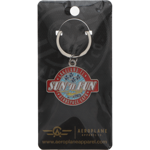 SUN 'n FUN Pins Patches Lanyards Keychains Red Keychain SUN 'n FUN 2025