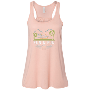 SUN 'n FUN Shirts Neon SUN 'n FUN 2025 Womens Flowy Tanktop