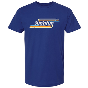 SUN 'n FUN Shirts S / Deep Blue Skyline Stripes SUN 'n FUN 2026 T-Shirt