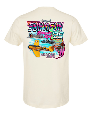 SUN 'n FUN Shirts S / Natural Lakeland Legends '26 SUN 'n FUN 2026 T-Shirt