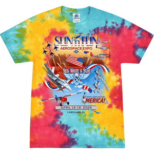 SUN 'n FUN Shirts XS / Multi Rainbow SUN 'n FUN 2026 Kids Poster T-Shirt