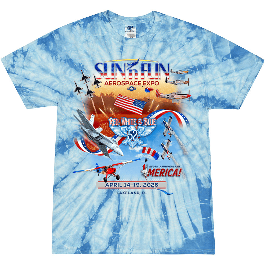 SUN 'n FUN Shirts XS / Spider Baby Blue SUN 'n FUN 2026 Kids Poster T-Shirt