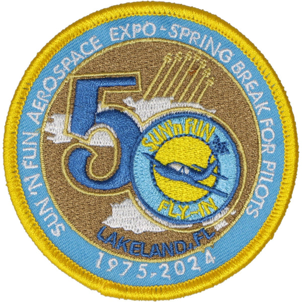 SUN 'n FUN 50th Patch